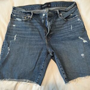 Men’s Abercrombie Jean Shorts, Size 34, NWOT